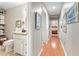 Hallway provides access to bathroom at 302 Summerset Ln, Summerville, SC 29483