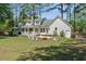 Inviting backyard with a fire pit and outdoor seating, perfect for gatherings at 309 Huntington Rd, Summerville, SC 29483
