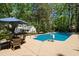A beautiful backyard pool area, perfect for relaxation and outdoor activities at 309 Huntington Rd, Summerville, SC 29483