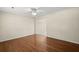 Spacious living room with hardwood floors and neutral color palette at 3308 Comsee Ln, Johns Island, SC 29455