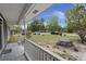 View from porch, showing the street and front yard at 3308 Comsee Ln, Johns Island, SC 29455