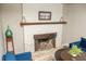 Charming fireplace with mantle at 407 Tammie Ave, Goose Creek, SC 29445