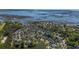 Overhead view of a residential neighborhood with waterfront and pond views at 4082 Blackmoor St, Mount Pleasant, SC 29466