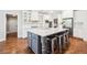 Spacious kitchen showcases a large island with seating, stainless steel appliances, and modern cabinets at 4082 Blackmoor St, Mount Pleasant, SC 29466
