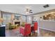 Cozy living room with a fireplace, hardwood floors, and ample seating at 409 Thoroughbred Dr, Moncks Corner, SC 29461