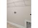 Laundry room with white walls and trim and hookups for washer and dryer at 4996 Song Sparrow Way, Summerville, SC 29483