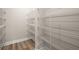 Walk-in pantry features wire shelving on the wall at 4996 Song Sparrow Way, Summerville, SC 29483