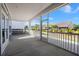A screened porch offers an open air, outdoor experience at 4996 Song Sparrow Way, Summerville, SC 29483