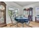 Charming dining area with a round table, creating an ideal space for intimate meals and gatherings with loved ones at 707 Butter Rd, Bonneau, SC 29431