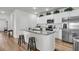 Kitchen featuring an island with granite countertops and stainless-steel appliances at 707 Butter Rd, Bonneau, SC 29431