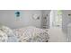 Cozy bedroom featuring a beach-themed decor, neutral walls, and comfortable carpeting at 715 Majestic Oak Dr, Charleston, SC 29412