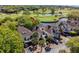 Bird's-eye view of the property showcasing its proximity to the golf course and water, with ample parking space at 732 Spinnaker Beachhouse, Seabrook Island, SC 29455
