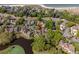Delightful aerial view of homes close to a golf course and pristine waterfront at 732 Spinnaker Beachhouse, Seabrook Island, SC 29455