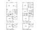 Detailed floor plan showcasing the layout of the first and second floors of the home at 101 Pine Waters Ln, Summerville, SC 29483