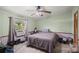 Bedroom with window air conditioner and carpeted floor at 1019 Levi Lake Rd, Johns Island, SC 29455
