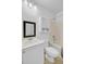 Well-lit bathroom features a sink, toilet, and a shower-tub combination at 1034 Sterling Ln, Summerville, SC 29483