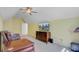 Bonus room featuring a television and comfortable leather chair at 104 Valentin Dr, Summerville, SC 29483
