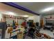 Spacious three car garage; great for storage or workshop with overhead lighting at 105 Birkbeck Ct, Goose Creek, SC 29445