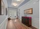 Spacious foyer with hardwood floors and beautiful decor and trim at 108 Bluff Isle Ct, Summerville, SC 29486