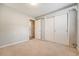 Bedroom with closet and doorway to bathroom at 110 Jackson Rd, Ladson, SC 29456