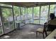 Enclosed patio with full view of backyard and covered pool at 113 Saxton Ct, Goose Creek, SC 29445
