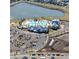 Breathtaking aerial perspective showcasing a community featuring a pool, clubhouse, and lush landscape at 116 Backhurst Dr, Summerville, SC 29486