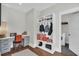 Versatile mudroom with desk space, cubbies, and access to the laundry area at 116 Backhurst Dr, Summerville, SC 29486