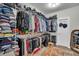 Well-organized walk-in closet with ample shelving and hanging space at 116 Backhurst Dr, Summerville, SC 29486