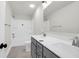 Bathroom featuring double vanity, neutral color palette, and a tub with shower at 120 Mcmakin Dr # 16, Summerville, SC 29483
