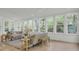 Inviting living room filled with natural light from large windows, showcasing comfortable seating and stylish decor at 126 Sparrow Dr, Isle of Palms, SC 29451