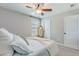 Inviting bedroom showcasing comfortable bed and natural light from window at 1426 Tannery Row, Johns Island, SC 29455