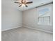 Spacious bedroom features a ceiling fan, a window with blinds, and neutral carpet at 1426 Tannery Row, Johns Island, SC 29455