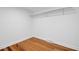 Walk-in closet featuring hardwood floors and a hanging rod for convenient clothing storage at 146 Rivers Edge Way, Wando, SC 29492