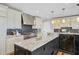 Modern kitchen with granite countertops, stainless steel appliances, and mosaic tile backsplash at 146 Rivers Edge Way, Wando, SC 29492