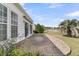 Beautiful backyard with a brick patio and water view at 170 Sea Lavender Ln, Summerville, SC 29486