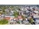 Stunning aerial view of this home and neighborhood showcasing the cityscape at 172 Saint Philip St # F, Charleston, SC 29403