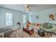 Bright living room with natural light and comfortable seating at 172 Saint Philip St # F, Charleston, SC 29403