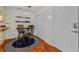 Cozy dining area adjacent to the kitchen with a round table and seating for three at 188 Midlands Pkwy # 507, Summerville, SC 29485