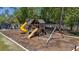 Community playground area featuring multiple slides, swings, and climbing structures, perfect for outdoor fun at 188 Midlands Pkwy # 507, Summerville, SC 29485