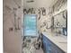 Updated bathroom featuring double vanity, modern fixtures, and stylish shower at 2275 Pristine View Rd, Charleston, SC 29414