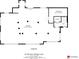 Detailed garage floor plan with ample garage space and additional storage rooms at 23 Fairway Village Ln, Isle of Palms, SC 29451