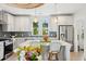 Bright kitchen with a center island and stainless steel appliances, perfect for meal prep and entertaining at 2815 Colonel Harrison Dr, Johns Island, SC 29455