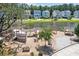Community playground near a pond provides a fun and active recreation area for residents and their children at 2815 Colonel Harrison Dr, Johns Island, SC 29455