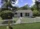 Charming home featuring a well-manicured lawn, flower boxes under the windows, and white picket fence at 3105 Matipan Ave, North Charleston, SC 29405