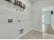 Laundry room featuring shelving and hookups, and a view to the next room at 313 Squire Pope Rd, Summerville, SC 29486