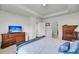 A spacious bedroom offering a neutral color palette and a cozy atmosphere, complemented by natural light at 3431 Great Egret Dr, Johns Island, SC 29455