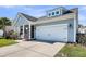 Charming home featuring a two car garage, covered porch, and neat landscaping in a tranquil neighborhood at 3431 Great Egret Dr, Johns Island, SC 29455