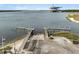 A boat ramp to the water and pier for launching boats and kayaks at 356 Hobcaw Dr, Mount Pleasant, SC 29464