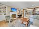 Cozy living room features a fireplace, hardwood floors, and an open layout, perfect for gatherings and comfortable living at 356 Hobcaw Dr, Mount Pleasant, SC 29464