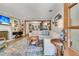 Inviting living room features a comfortable sectional sofa and warm, inviting decor, perfect for relaxing and entertaining guests at 356 Hobcaw Dr, Mount Pleasant, SC 29464
